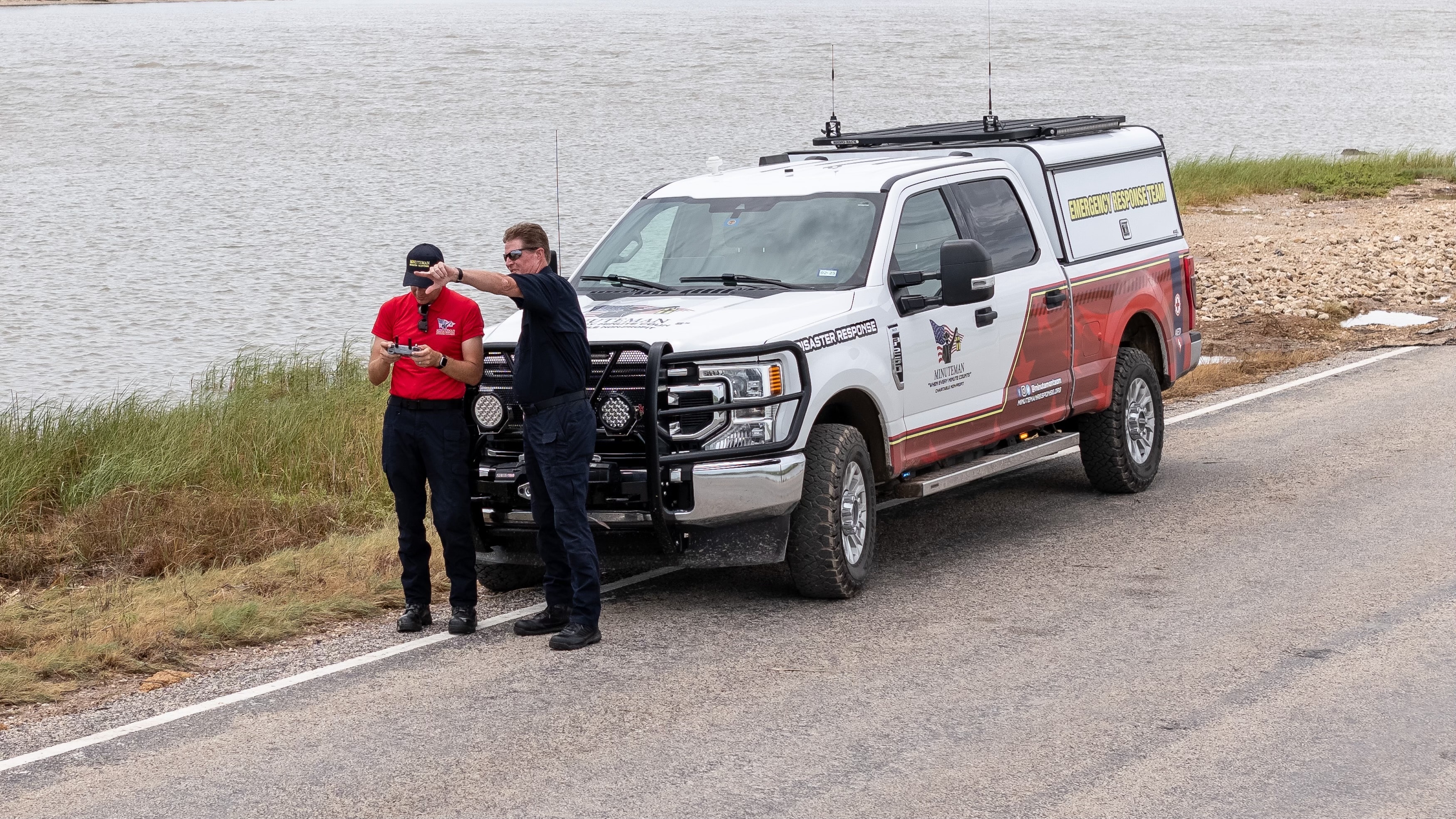 Minuteman Volunteers Survey Damages Following Hurricane Beryl